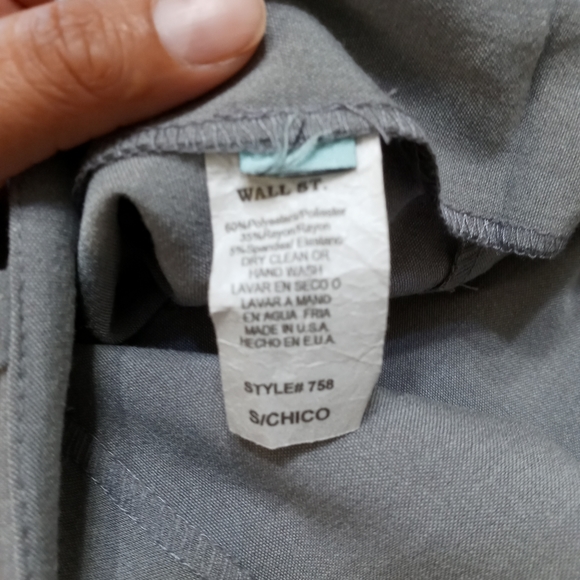 Gray long A line skirt - Picture 3 of 3